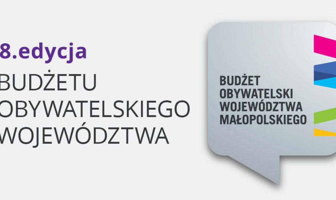 Zdjęcie 8. edycja Budżetu Obywatelskiego Województwa Małopolskiego