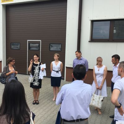 Wizyta delegacji Miast Partnerskich Tarnowa w Inkubatorze Przedsiębiorczości - 24.06.2017