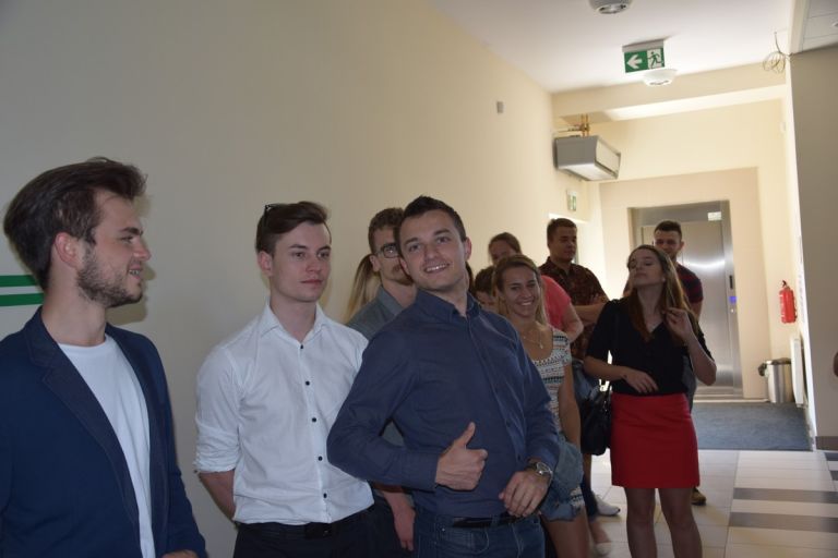 Studenci PWSZ w Tarnowie z wizytą w Strefie Aktywności Gospodarczej.